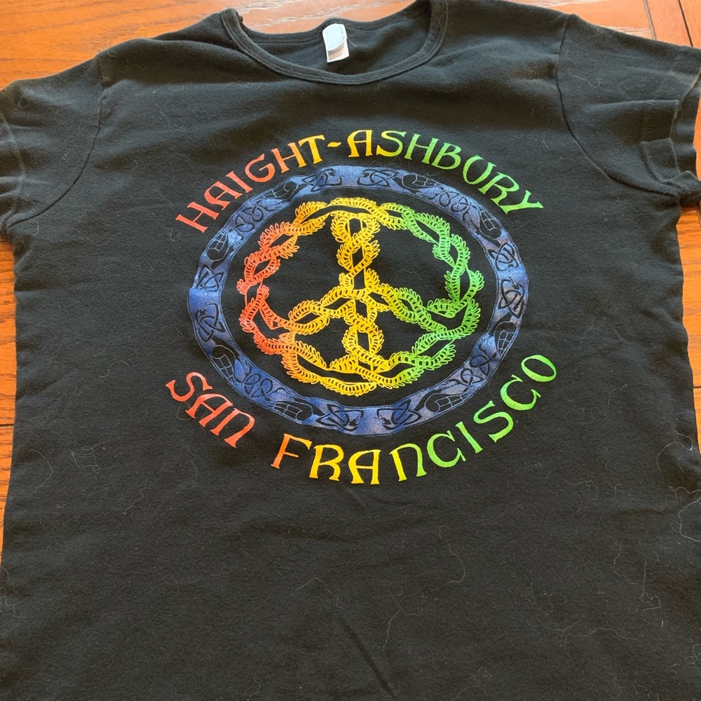 Ladies Haight-Ashbury tshirt, XL